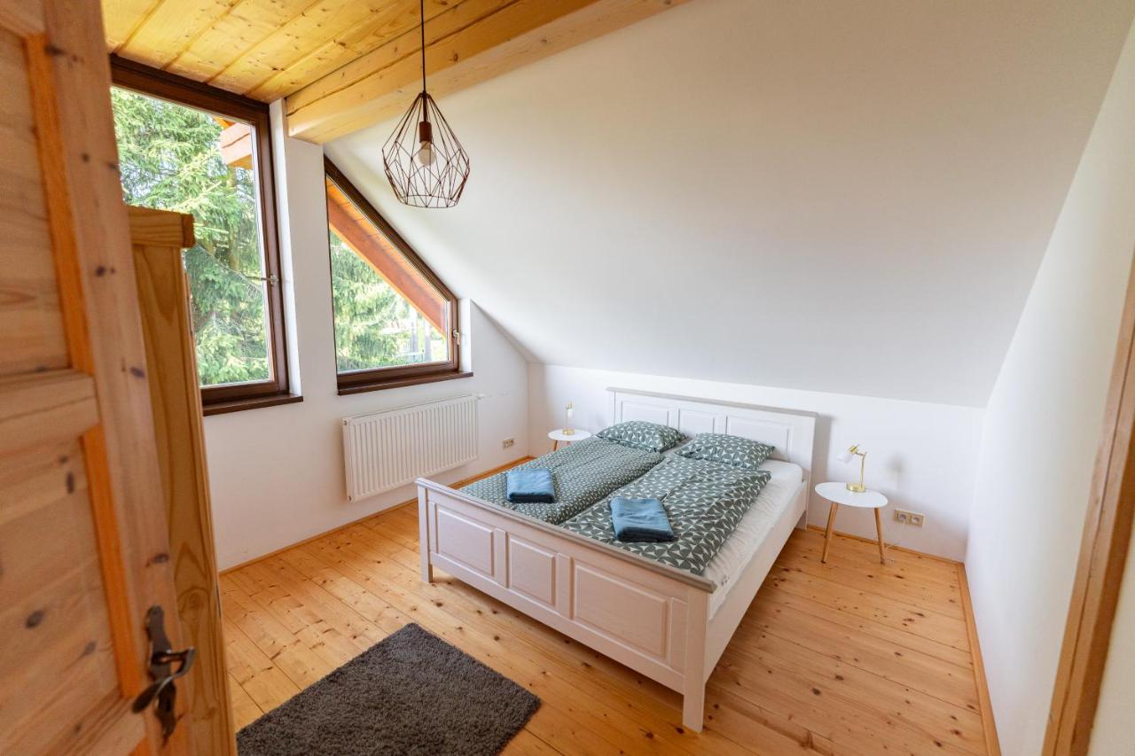Chalet Moderni Sumavska Roubenka S Vyhledem Na Boubin Vimperk